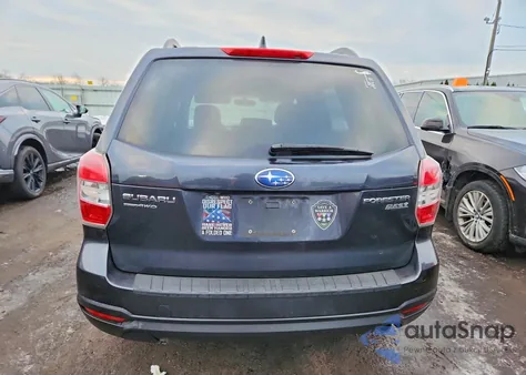 2016 Subaru Forester 2.5I Premium z USA, uszkodzony, nr VIN JF2SJADC0GH496382